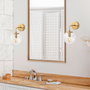 Opviq Horn - 12216 Lámpara de pared dorada